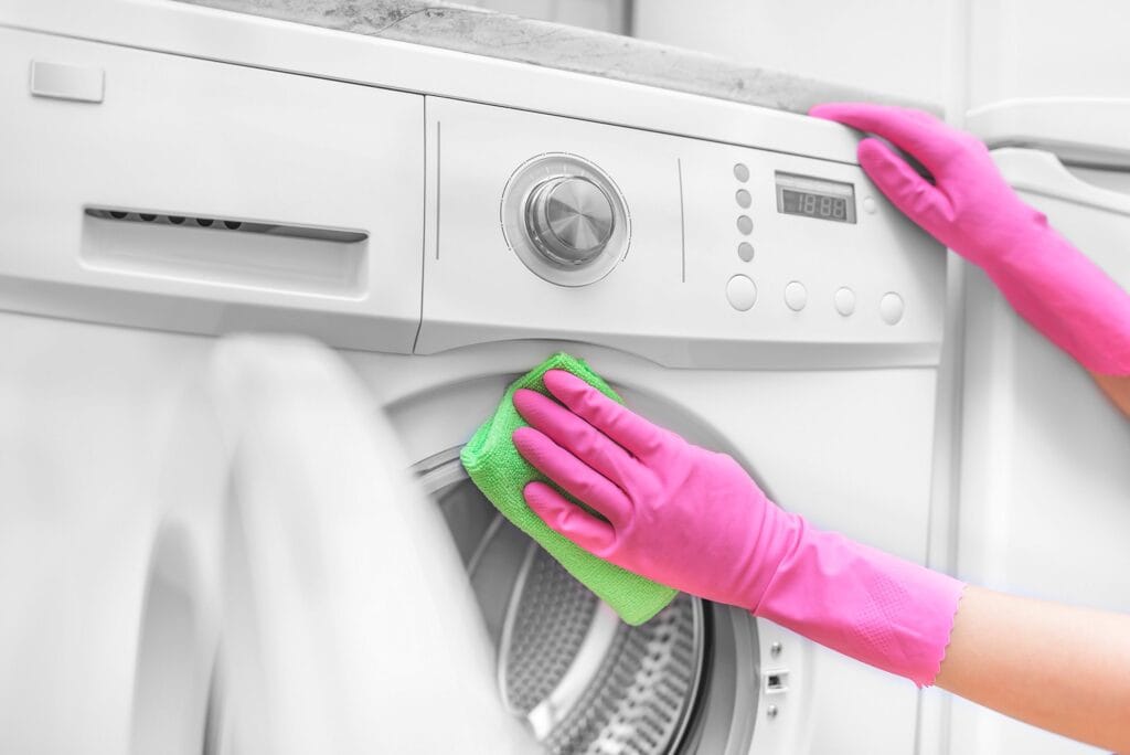 cleaning a-washing-machine