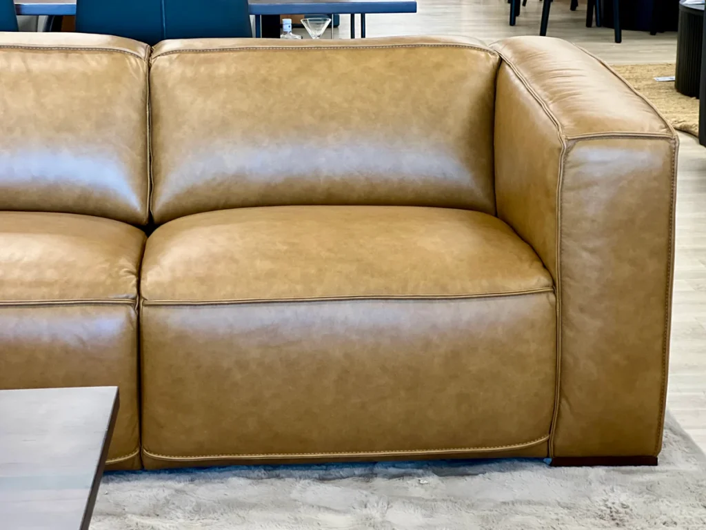 leather couch