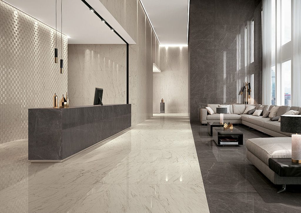 marble floor