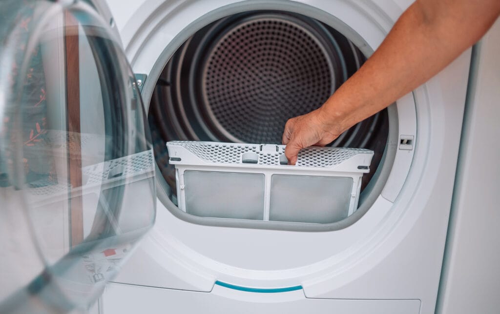 removing dryer-filter